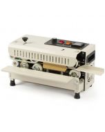 Automatic Horizontal Continuous Band Sealer for Sealing 0.02~0.5mm PVC Films Bags with Digital Temperature Control