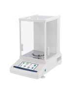 Precision Analytical Balance with Internal Calibration 0.1mg, 220g x 0.0001g, Electromagnetic Force Sensor, Touch-screen Operation