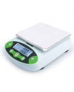 Precision Lab Scale, 1 kg x 0.01 g Accuracy, Stainless Steel Pan