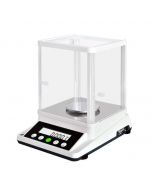 Digital Lab Scale with 0.001g Precision - Analytical Electronic Balance with Dual LCD Screens, 210g Capacity at 0.001g Accuracy