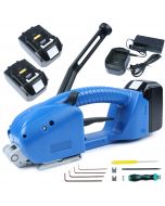 Electric Handheld Strapping Machine - Semi-Automatic Banding Tool for 1/2-5/8 in PP PET Straps