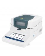 Digital Moisture Analyzer - 110g x 1mg, 0.01% Readability, Halogen Moisture Balance with Touch Screen
