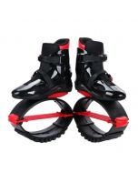 Black and Red Jumping Shoes- Unisex Fitness Jump Shoes Bounce Shoes(XL, XXL)