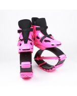 Pink Jumping Shoes- Unisex Fitness Jump Shoes Bounce Shoes(M, L,XL)