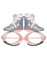 White and Pink Jumping Shoes- Unisex Fitness Jump Shoes Bounce Shoes(M,L,XL, XXL)