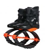 Black and Orange Jumping Shoes- Unisex Fitness Jump Shoes Bounce Shoes(L,XL, XXL)
