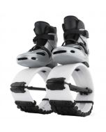 Grey/Black/White Jumping Shoes with 4 Tension Springs - Jump Shoes for Athletes and Heavier Users(L,XL, XXL)