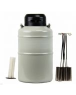 3.15L Cryogenic Dewar - LN2 Tank Container with Straps