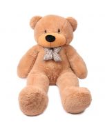 Big 47" (3.9 ft) 120cm Light Brown Stuffed Teddy Bear Toy