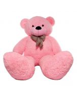 Big 91" (7.6 ft) Pink Teddy Bear- This Fuzzy Giant is 7ft Plus in Stature