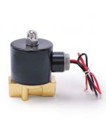 Zinc-Alloy 110V AC Solenoid Valve with NBR Seal - 3/8" Size