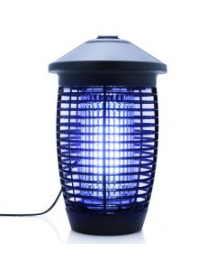 20W Electric Bug Zapper Mosquito Killer for Indoor and Outdoor, Flying Pests Trap with 4000V High Voltage Electric Grid in Black Color