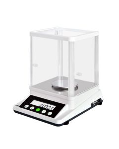 Digital Lab Scale with 0.001g Precision - Analytical Electronic Balance with Dual LCD Screens, 210g Capacity at 0.001g Accuracy