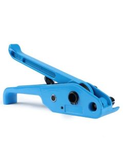 Blue Manual Strapping Tensioner & Cutter for 1/2" - 3/4" Polyester and Polypropylene Straps, Heavy Duty