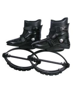 Black Jumping Shoes- Unisex Fitness Jump Shoes Bounce Shoes(L,XL, XXL)