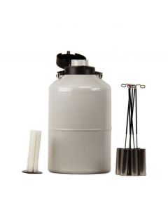 6L Cryogenic Dewar - Cryogenic Tank Container LN2 Dewar with Straps