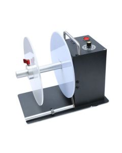 Automatic Label Rewinder with 1"/1.5"/3” Core Holder, Max Label Width 4.72"