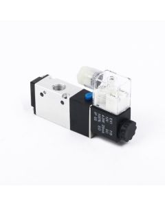 1/4" 3 Way 2 Position Pneumatic Electric Solenoid Valve DC 12 V