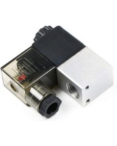 1/8" NPT 2 Way 2 Position Pneumatic Electric Solenoid Valve with AC 110V Power