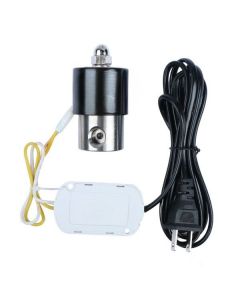 Smart WiFi-Controlled Stainless Steel Solenoid Valve, 1/4 inch, 110V AC, Viton Seal