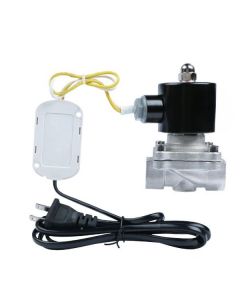 1/2" WiFi-Enabled Stainless Steel Solenoid Valve with Smart Control, 110V AC Voltage, Viton Seal