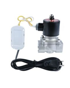 3/4” WiFi Controlled Stainless Steel Solenoid Valve, 110V AC with Viton Seal
