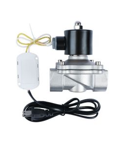 1” Intelligent Solenoid Valve - WiFi Remote-Control Stainless Steel Valve, 110V AC, Viton Sealing