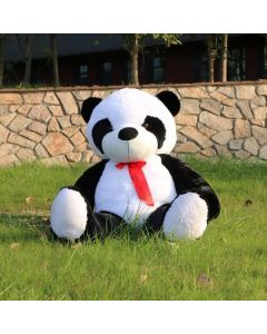 Big 47" (3.9 ft) Black and White Panda Stuffed Toy