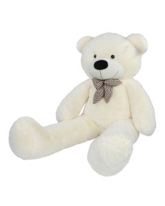 63" (5.25 ft )Gentle White Teddy Bear Stuffed Toy