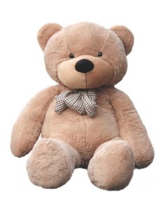 Stuffed 63" (5.25 ft ) Light Brown Giant Teddy Bear