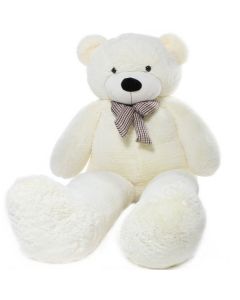 Giant 91" (7.6 ft) 230cm White Teddy Bear PlushToy