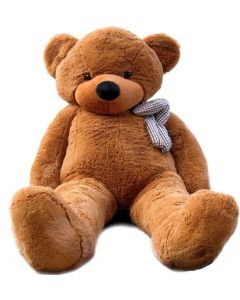 78" ( 6.5 ft ) Dark Brown Giant Teddy Bear - Valentine’s Day gift
