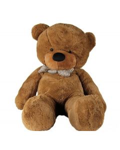 Soft 63" (5.25 ft ) Giant Dark Brown Teddy Bear Toy