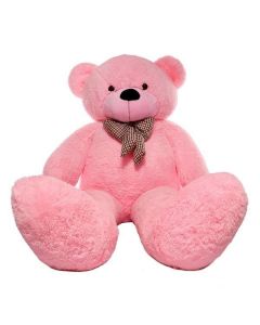 Big 91" (7.6 ft) Pink Teddy Bear- This Fuzzy Giant is 7ft Plus in Stature