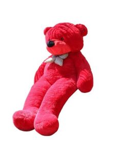 GIANT 63"  (5.25 ft )  RED Teddy Bear Stuffed Plush Toy  