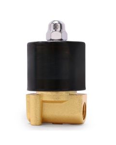 Zinc-Alloy 110V AC Solenoid Valve with NBR Seal - 1/4" Size