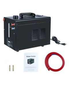 10L Tig Water Cooler, 2.6gal TIG MIG Welder Torch Water Cooling Machine, 1.5KW Cooling Capacity, 0.33MPA